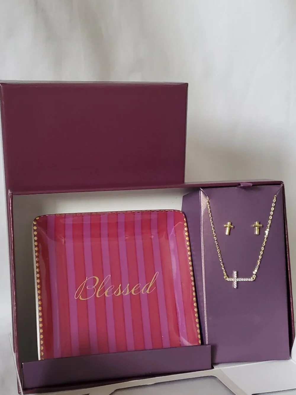 Brand New Giftset! Inspirational Jewelry and Trinket Tray A perfect gift for Mom - Picture 4 of 8